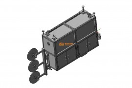 排结分线及铝箔贴胶带机