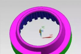 UG如何去除斜率分析和拔模产生的颜色花面