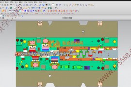 五金汽车模具结构图纸0037