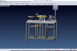 自动化八工位耳机插端机