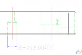 连接器模具2D零件加工公差标注说明