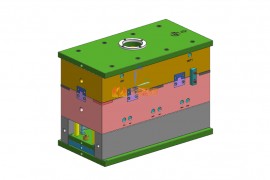塑胶模具设计全套图纸0243
