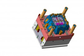 塑胶模具设计结构图纸0111