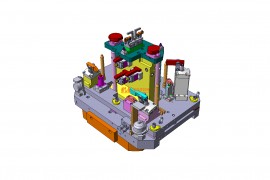 铸铝件液压工装夹具