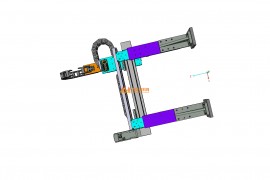 伺服X-Y搬运机构模型 3D模型