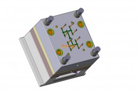 塑胶模具设计结构图纸0146