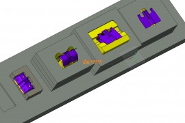 冲压汽车模具结构图纸0015