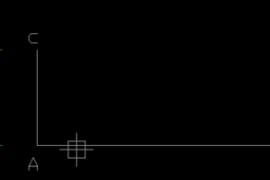 CAD中画45°弯头的方法与步骤