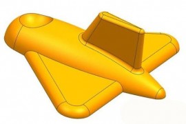 ug模具设计技巧飞机玩具实例，教你“补片”指令的正确运用！ ...