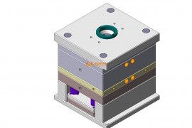 塑胶模具设计结构图纸0144