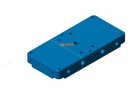 塑胶模具设计结构图纸0162