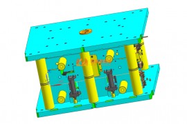 塑胶模具设计全套图纸0342