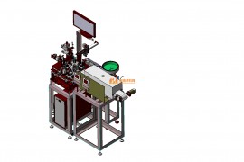 全自动电感器的组装焊接点胶机