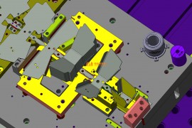 VISI五金汽车模具结构图纸0017