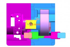 塑胶模具分模图纸0043