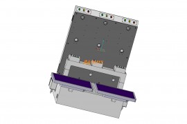 桌面式机箱钣金模型