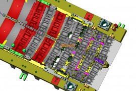 VISI五金汽车模具结构图纸0036