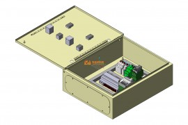 三维布线的非标机箱