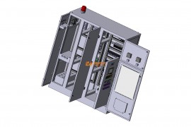 大型的户外机箱柜设计模型2