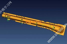 汽车件钣金产品图纸0022