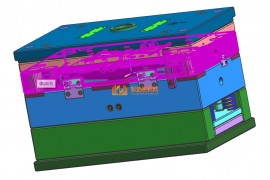 塑胶模具设计全套图纸0258