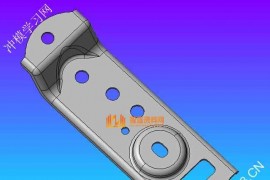 汽车冲压件产品图纸0093