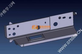 汽车件钣金产品图纸0019