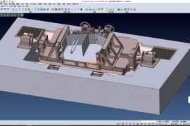 油箱箱体焊接工装01