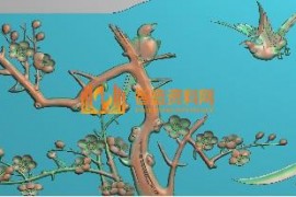 百福罗汉床扶手梅兰