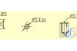 模具设计中的尺寸标注，学会了可以看懂复杂模具图纸1. 常见结构的尺寸注法