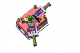 塑胶模具设计结构图纸0109