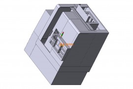 立式车床钣金图纸