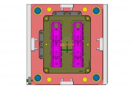 塑胶模具设计结构图纸0149