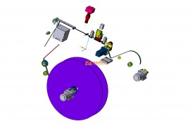 电子行业转盘式全自动包装机