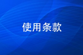 使用条款