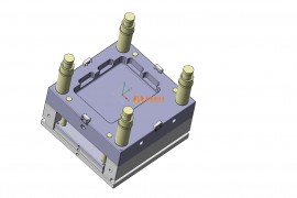 塑胶模具设计结构图纸0154