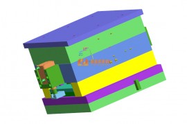 塑胶模具设计全套图纸0199