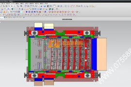 五金汽车模具结构图纸0060