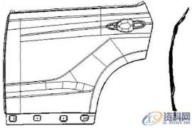 Autoform 的汽车后外板冲压回弹补偿分析