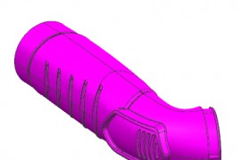 UG软件模具设计后模滑块带滑块经典结构分享UG软件模具设计后模滑块带滑块经典结构分享