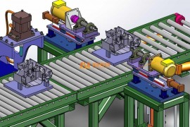 发动机缸体制造流水线