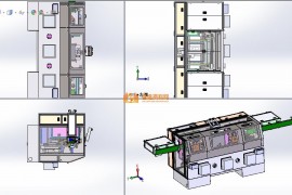 完整详细复杂的点胶机设备