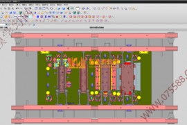 五金汽车模具结构图纸0076
