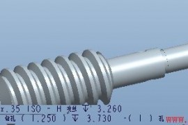 在使用Proe软件时如何去除孔特征螺纹孔的注释文字