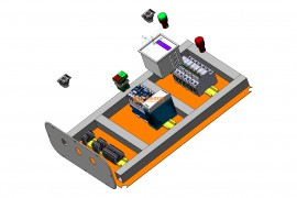 配电柜设计模型图