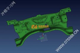 汽车冲压零部件产品图纸0011