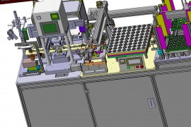 液体动压马达外壳加热&amp;内圈自动装入设备