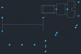 CAD怎么使用夹点编辑图形（图文教程）