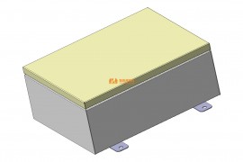 通用机柜柜体详细模型