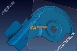 汽车冲压零部件产品图纸0005